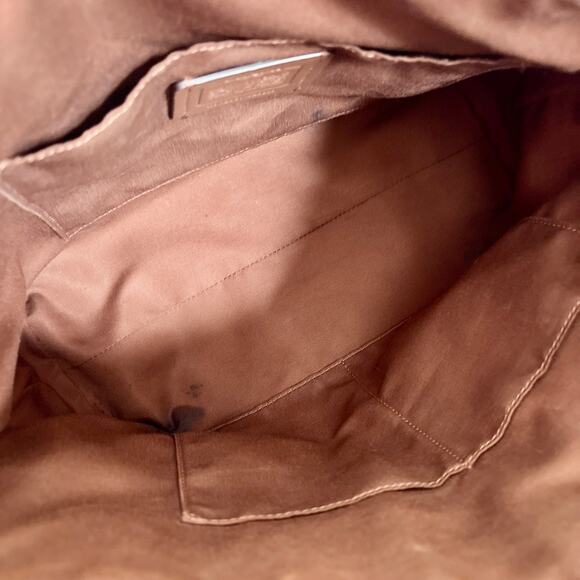 Coach Signature Canvas Zip Top Tote Bag F29208 Tan Gold Hardware - Preowned - Picture 14 of 16